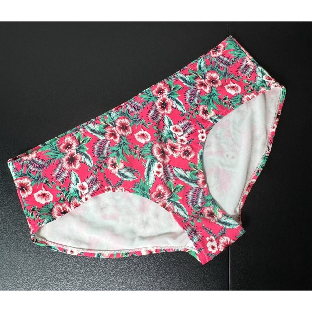 Swimsuits For All Tropical Floral Print‎ Bikini Bottoms Size 20